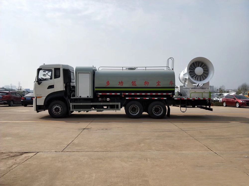 國六16方東風天龍后雙橋抑塵車60-120米